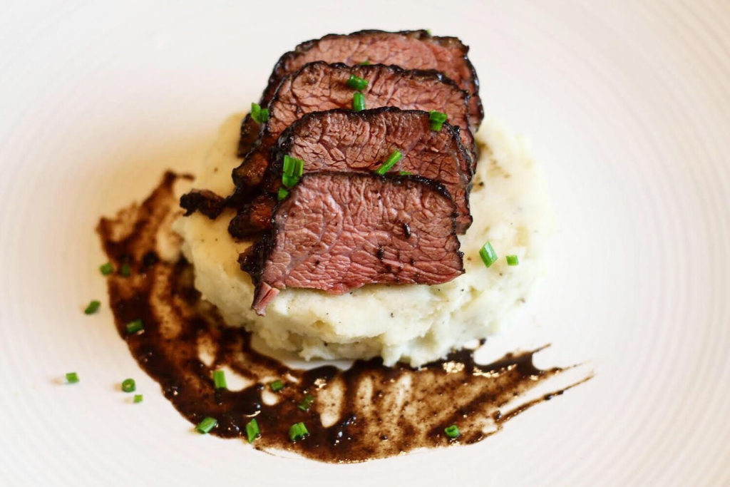 http://www.sousvideways.com Sous Vide short ribs with mashed potatoes